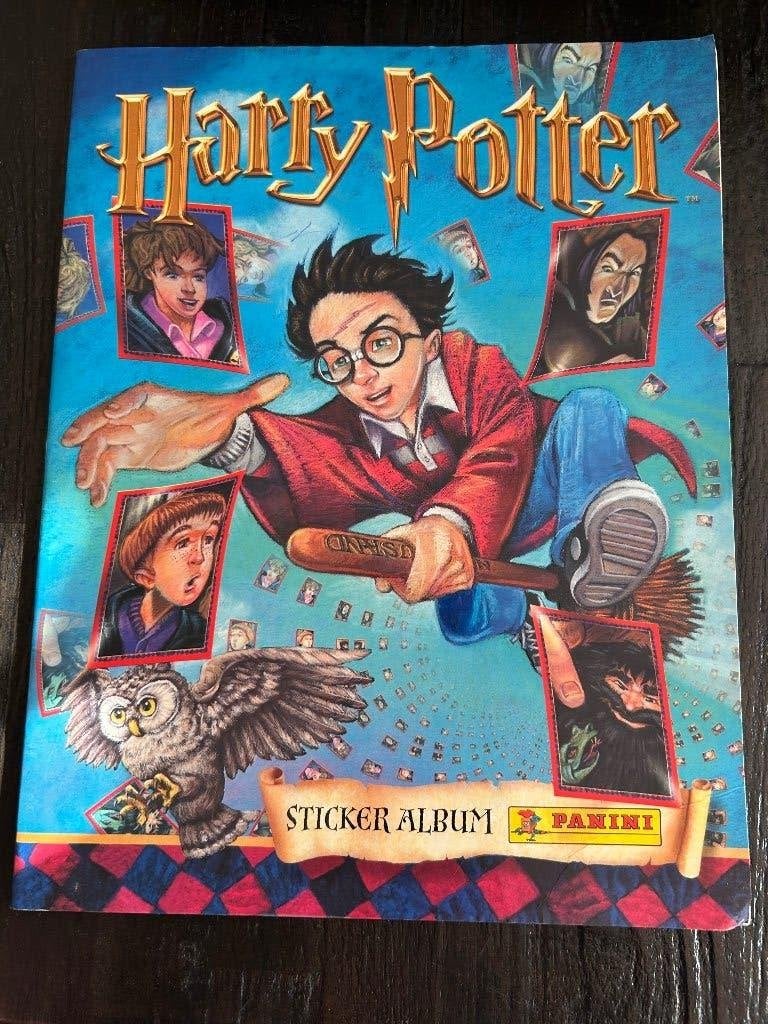 Sticker album panini Harry Potter niet compleet, Ophalen of Verzenden, Zo goed als nieuw, Film, Tv of Omroep