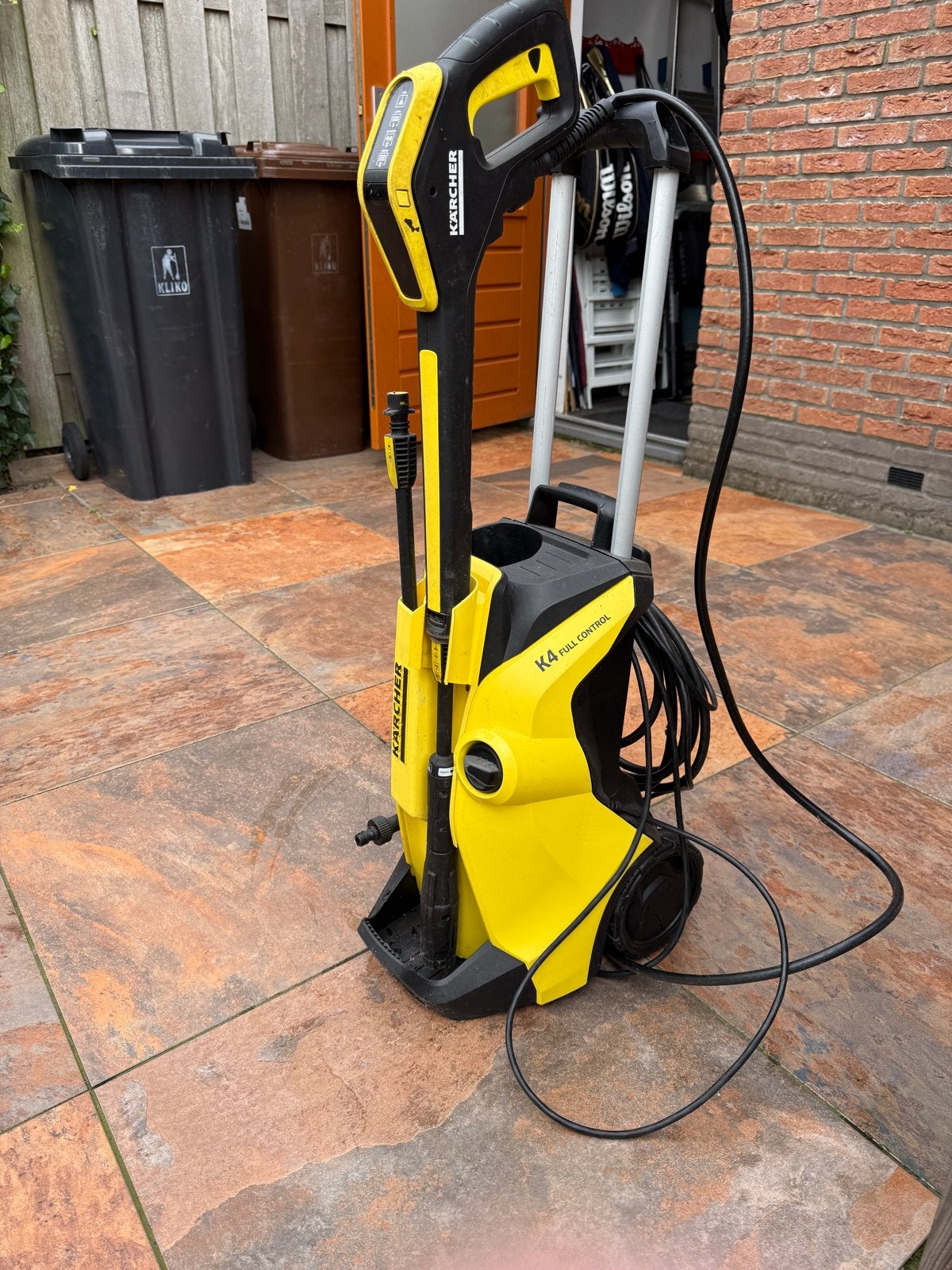 Kärcher K4 Full Control Hogedrukreiniger met defect, Ophalen, Gebruikt, Elektrisch