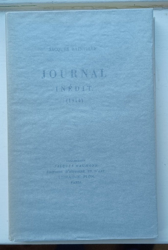 Bainville - Journal inédit, Ophalen of Verzenden, Zo goed als nieuw