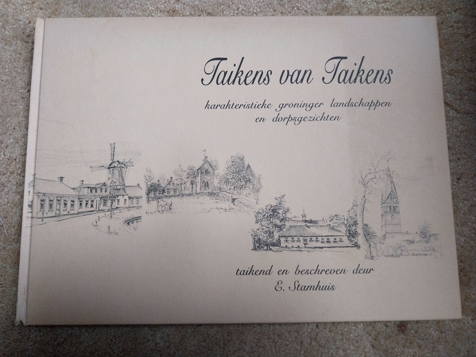 Taiekens van Taiekens: Groninger dorpsgezichten, Ophalen of Verzenden, 20e eeuw of later, Zo goed als nieuw, E. Stamhuis