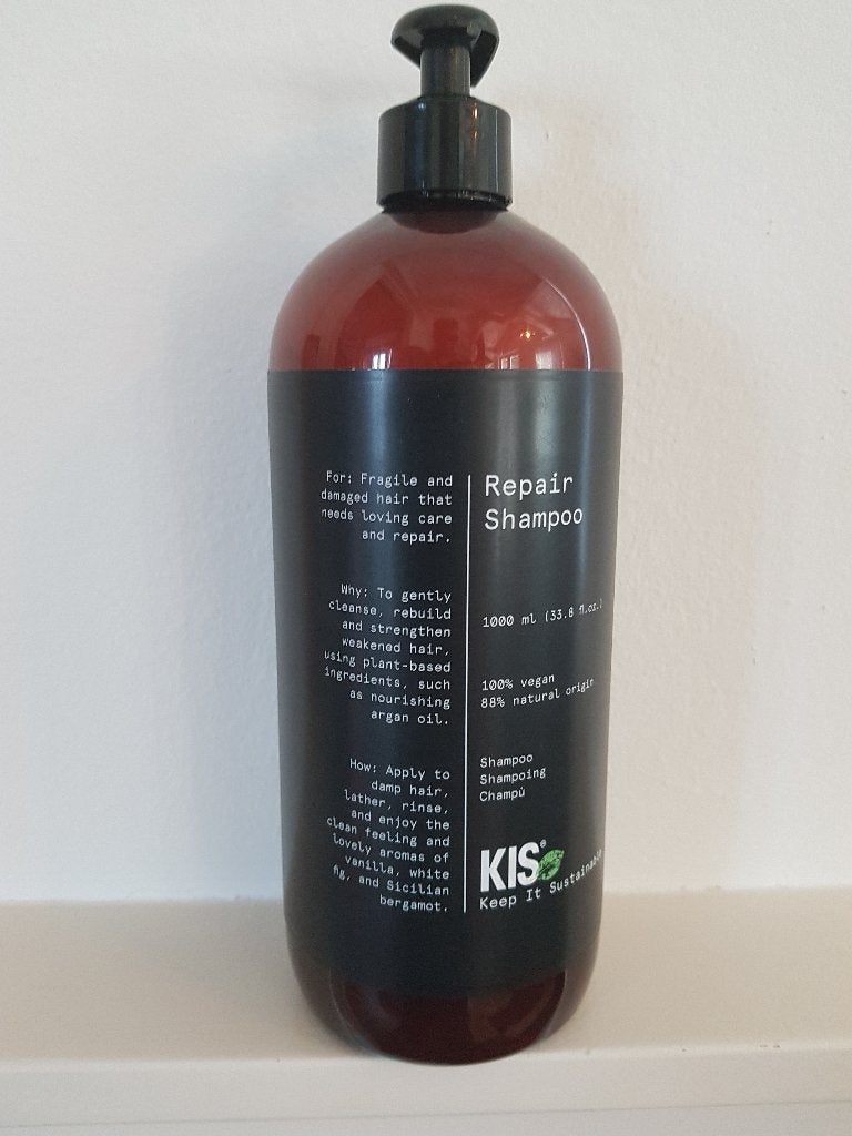 KIS Green Repair shampoo 1L, Ophalen of Verzenden, Nieuw, Shampoo of Conditioner