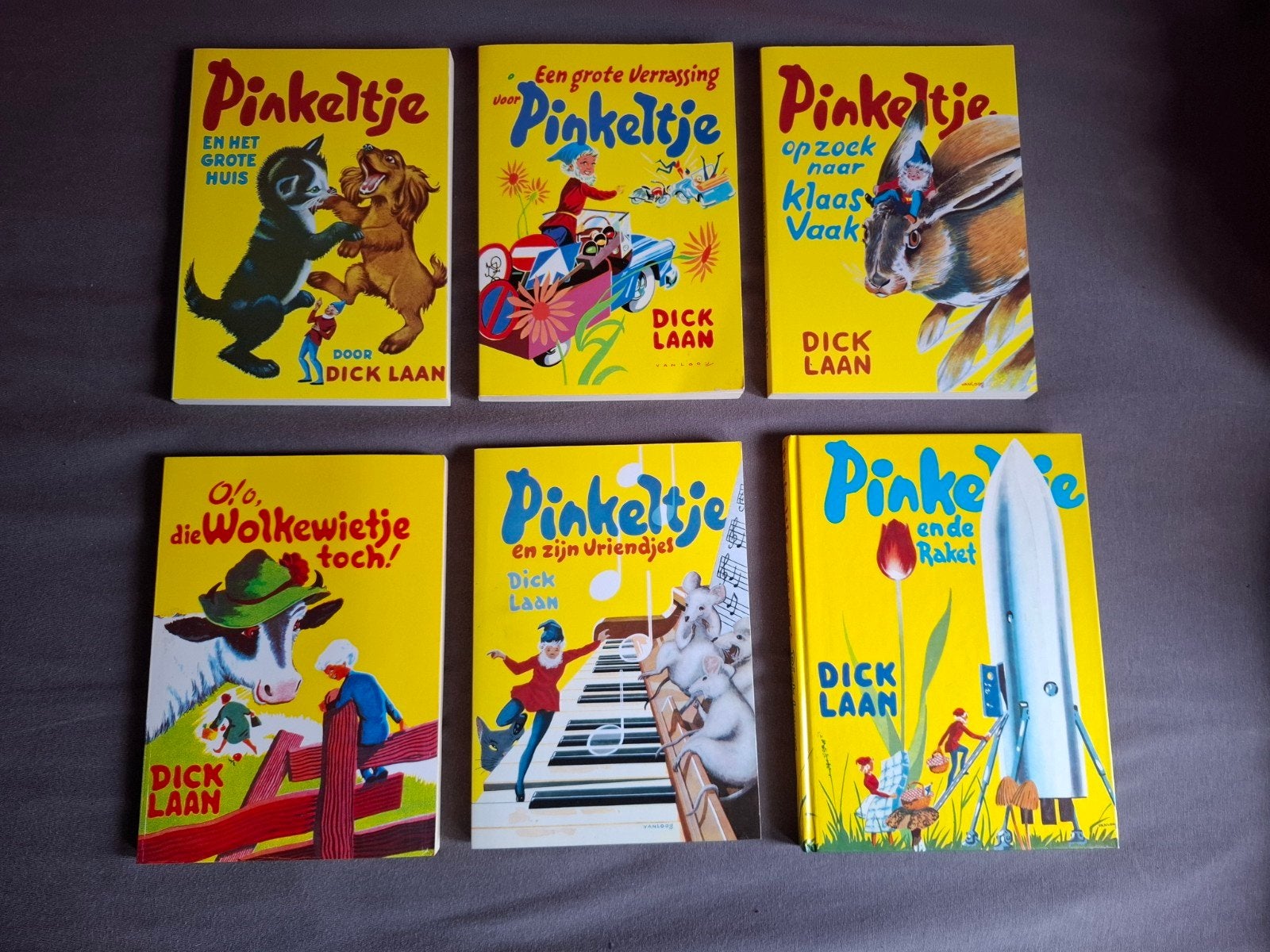 Pinkeltje boeken - Dick Laan  nieuw - 6 delen, Boeken, Kinderboeken | Jeugd | onder 10 jaar, Ophalen of Verzenden, Nieuw, Dick Laan