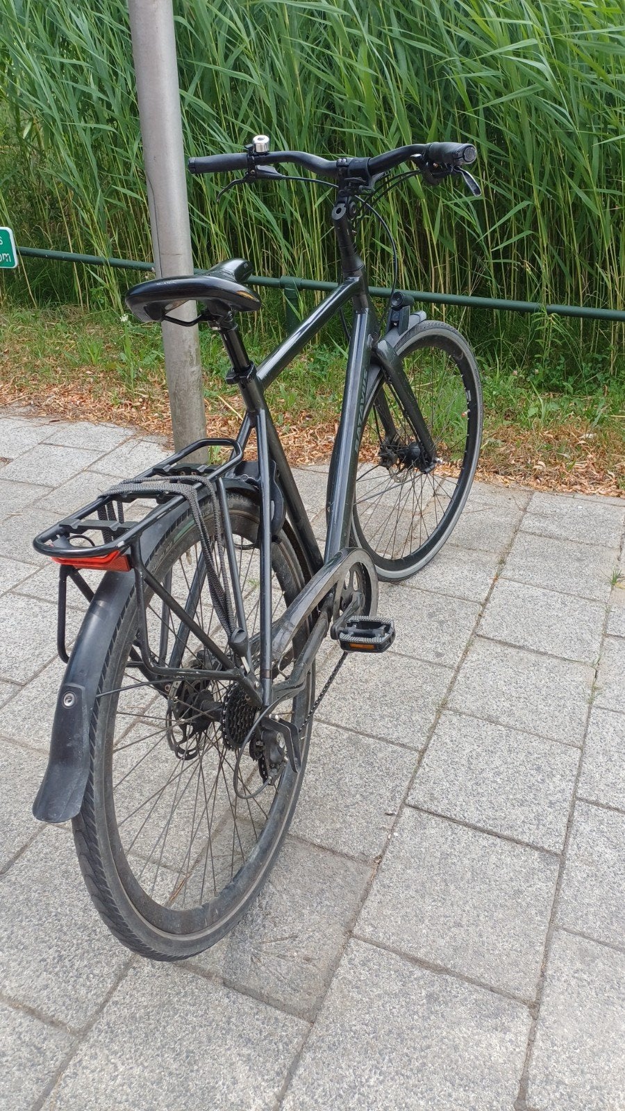 Batavus dinsdag, zwart herenfiets, Fietsen en Brommers, Fietsen | Heren | Herenfietsen, Ophalen, Velgrem, Versnellingen, Batavus