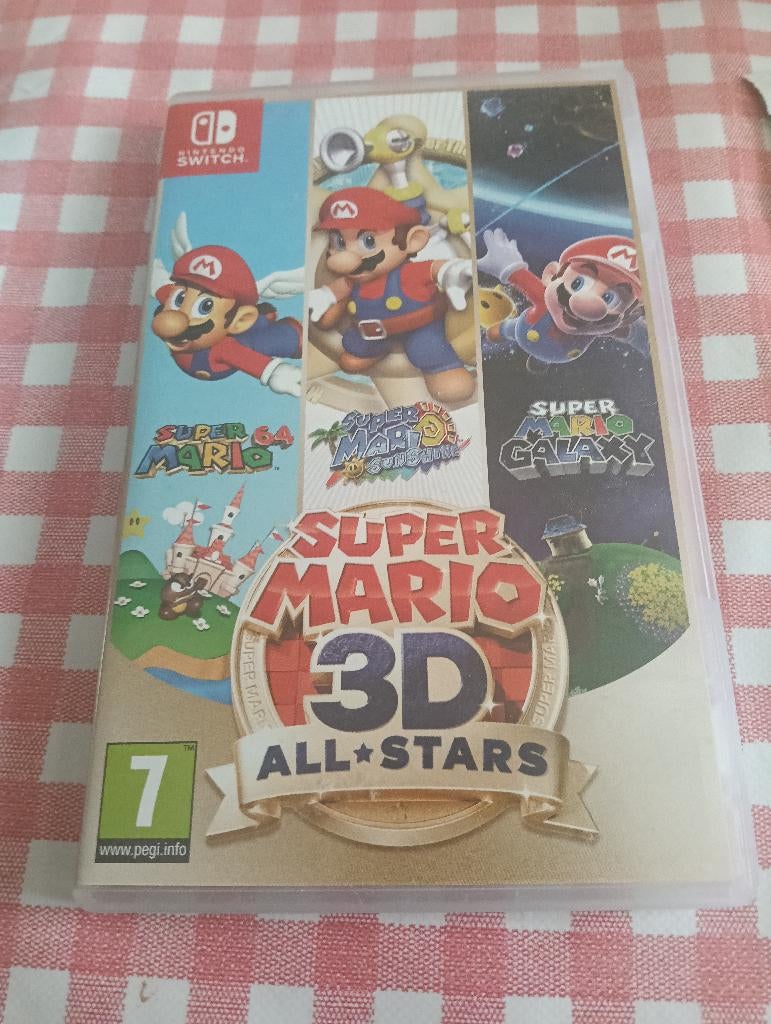 Switch: Super Mario 3d All-stars, Spelcomputers en Games, Games | Nintendo Switch, Zo goed als nieuw, Avontuur en Actie, 1 speler