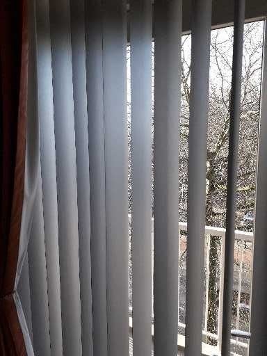 Vericaal Lamellen, Huis en Inrichting, Ophalen, Grijs, Zo goed als nieuw, Kunststof
