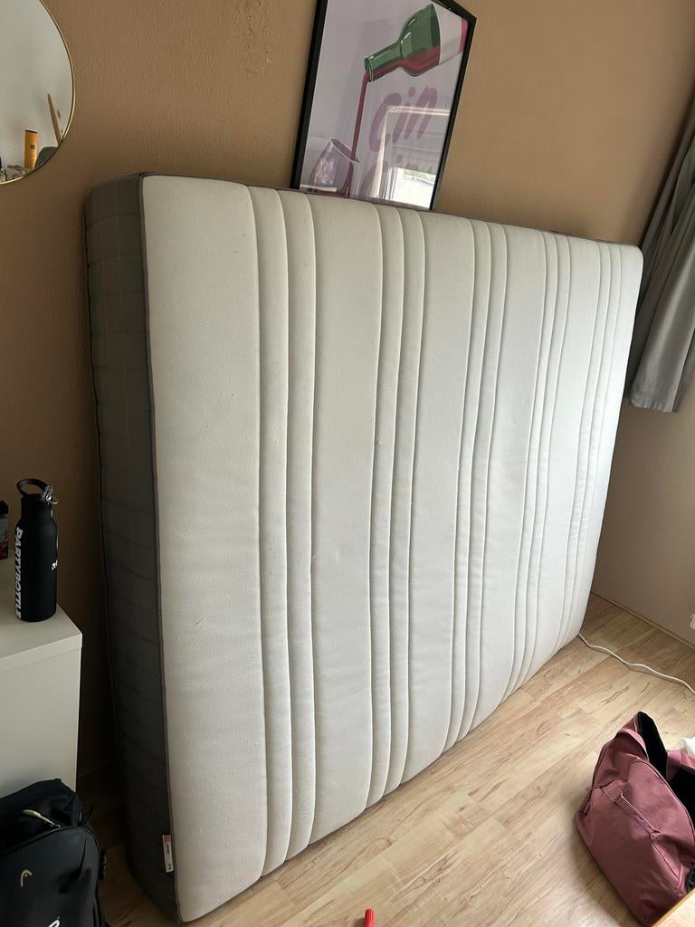 IKEA Hövag matras 160x200 - Altijd beschermd gebruikt, Huis en Inrichting, Slaapkamer | Matrassen en Bedbodems, Ophalen, Gebruikt