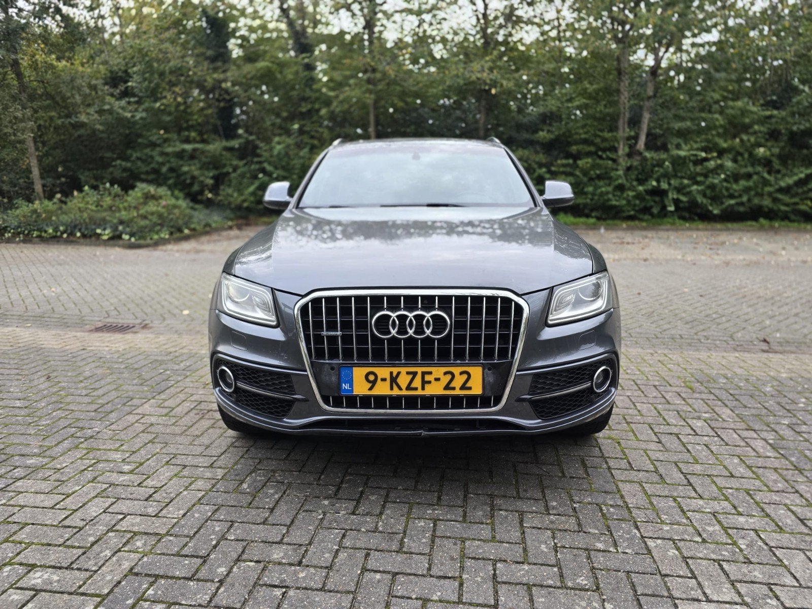 Audi Q5 2.0 Tfsi Quattro 165KW Tiptr 2013 Grijs, Auto's, Audi, 1730 kg, 4 cilinders, Origineel Nederlands, Vierwielaandrijving
