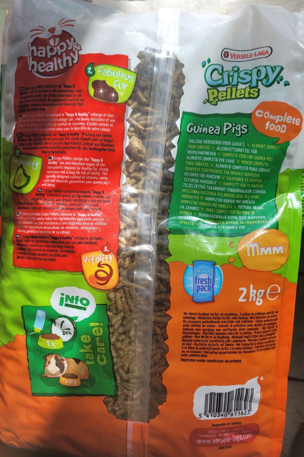 2 kilo cavia voer gratis, Ophalen, Knaagdier of Konijn