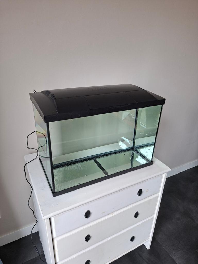Superfish 60 liter aquarium, Dieren en Toebehoren, Vissen | Aquaria en Toebehoren, Ophalen, Gebruikt, Leeg aquarium, Superfish