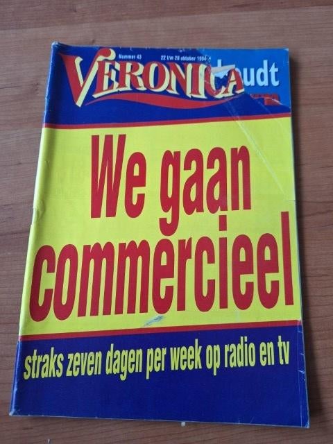 Veronica 1994 Gaat Commercieel Naomi Campbell LUV Lady Di, Verzamelen, Verzenden, 1980 tot heden, Nederland, Tijdschrift