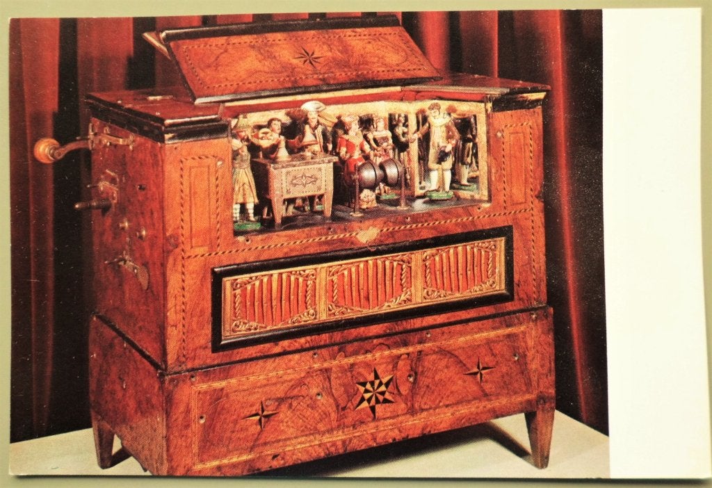 Draaiorgel 8 - tableau vivant, Ophalen of Verzenden, 1960 tot 1980, Ongelopen, Zuid-Holland