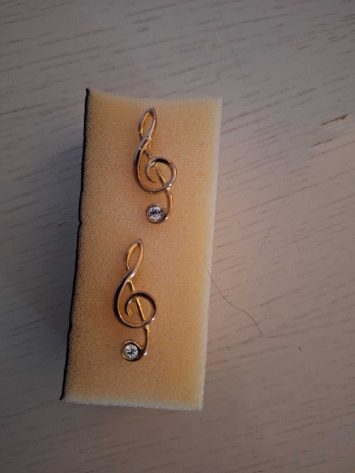 Muzieksleutel, Sieraden, Tassen en Uiterlijk, Overige materialen, Minder dan 4 cm, Nieuw, Ophalen of Verzenden