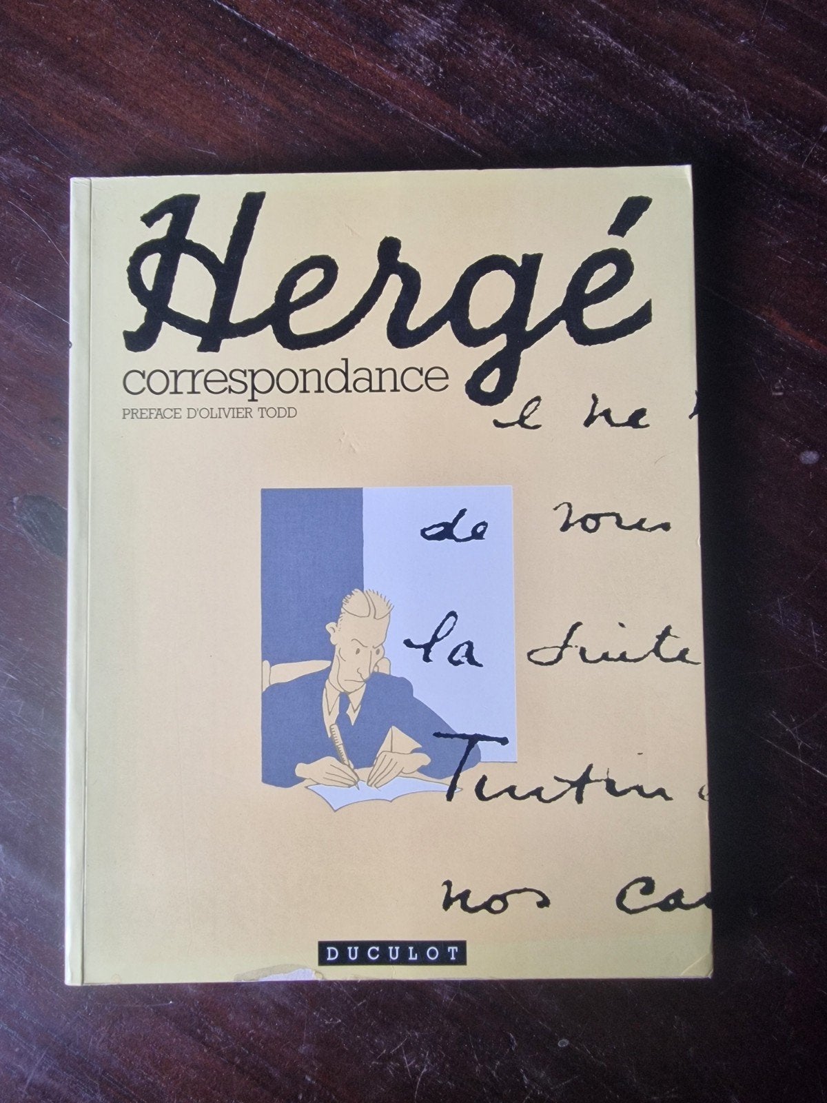 Hergé Correspondance - Brieven vd geestelijke vader v Kuifje, Ophalen of Verzenden, Zo goed als nieuw, Hergé