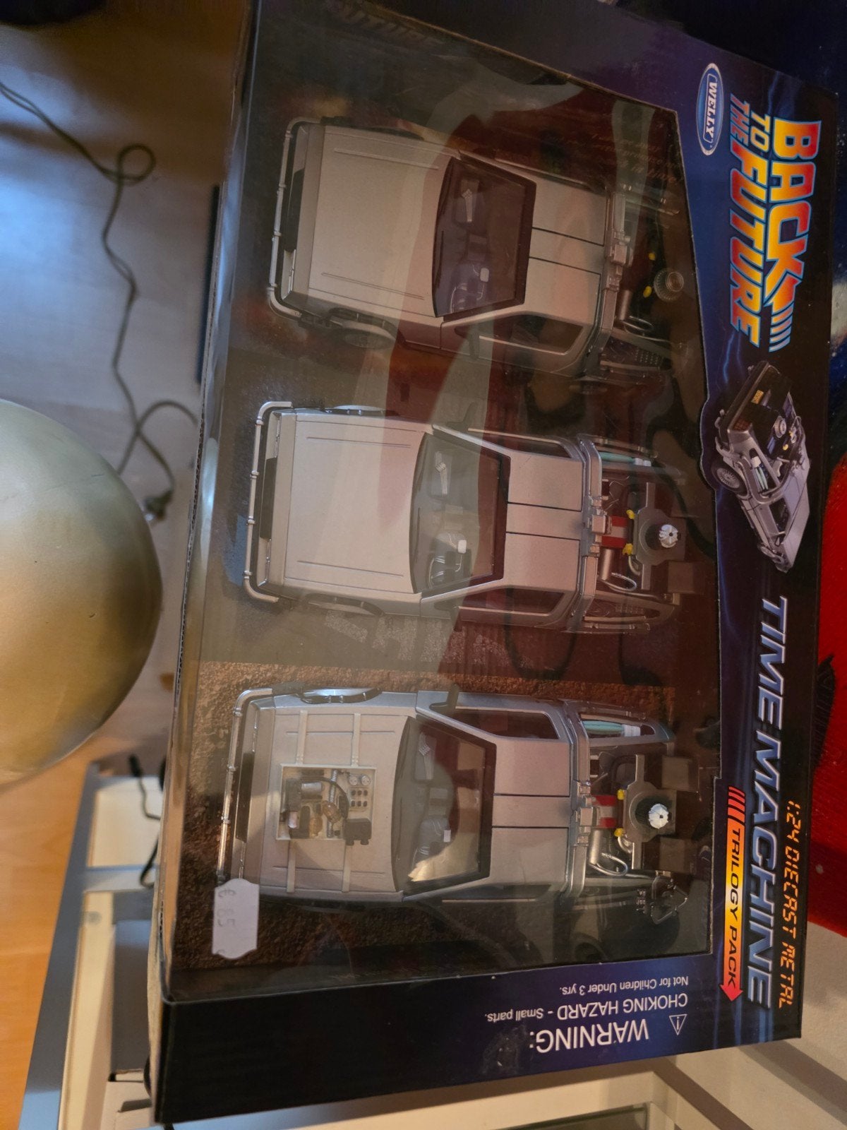 Back to the future delorean autos in originele doos, Ophalen of Verzenden, Nieuw, Auto