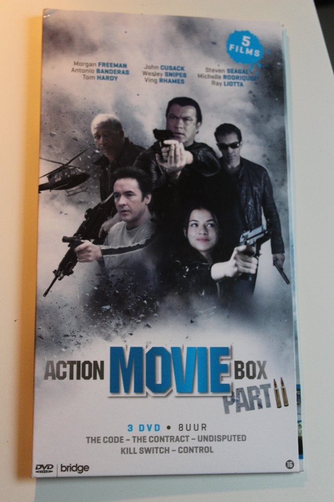 Action Movie Box Part II - 5 Films (DVD), Engels, Vanaf 16 jaar, Nederlands, Actie