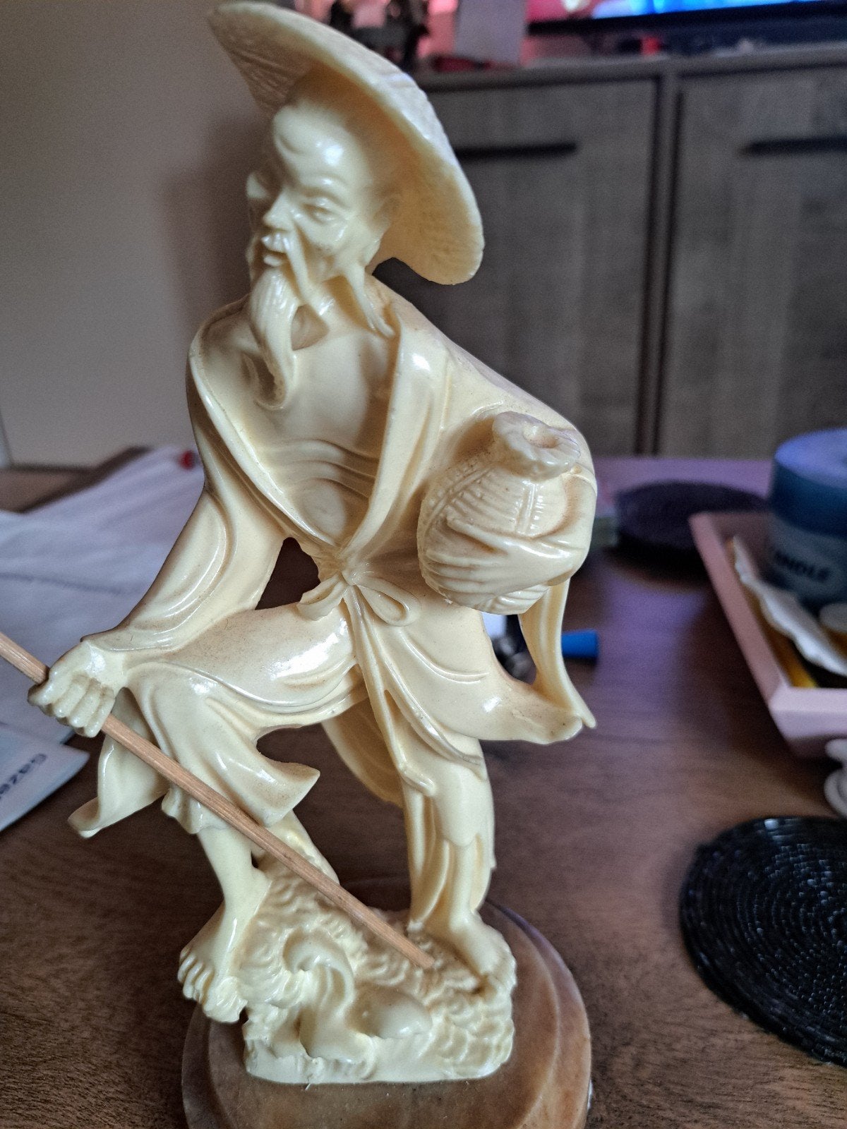 Vintage oud chinees beeldje, Ophalen of Verzenden