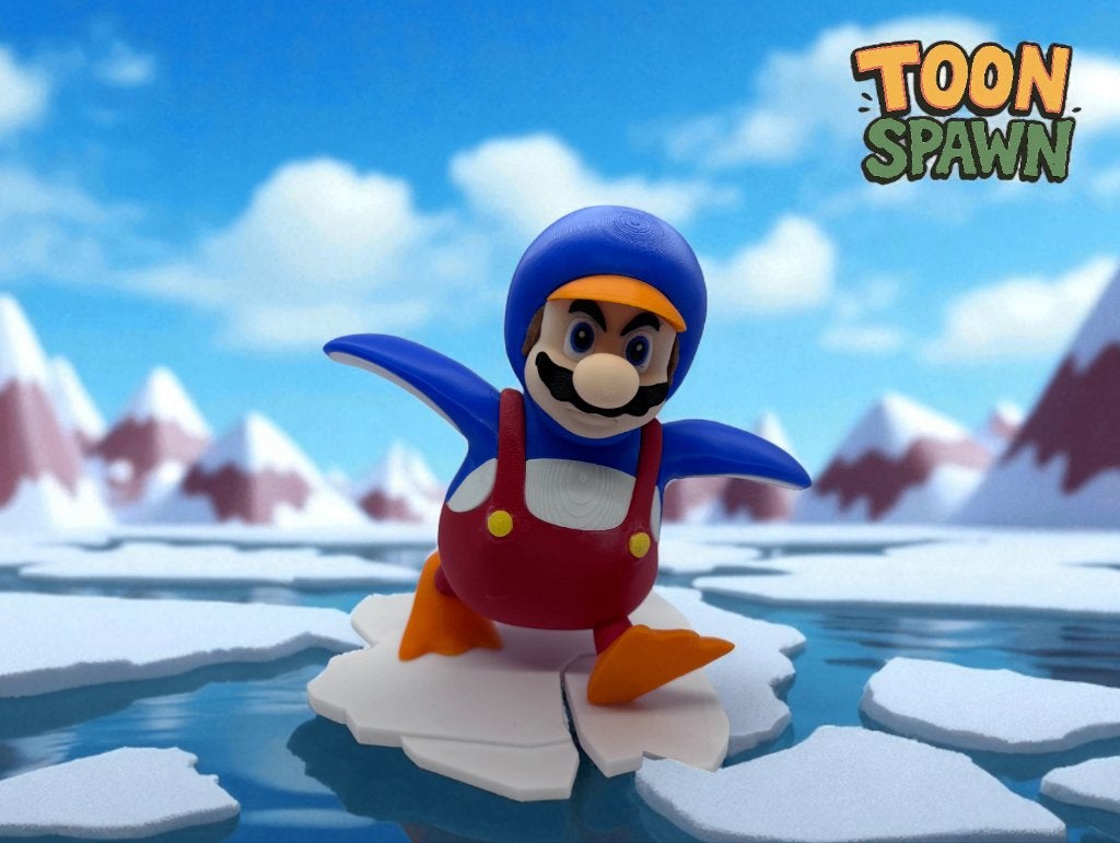 Mario Penguin – 18,5 cm – Super Mario Figuur, Ophalen of Verzenden, Nieuw, Overige typen