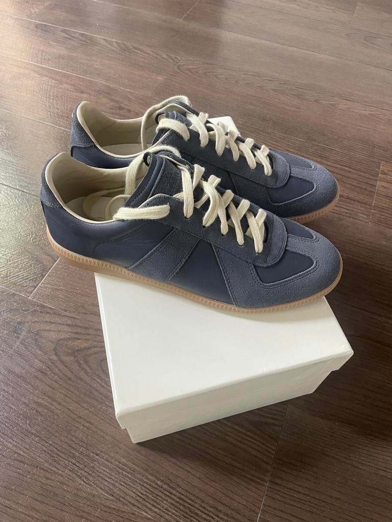 Maison Margiela GATs Navy Blauw maat 41, Ophalen of Verzenden, Zo goed als nieuw, Blauw