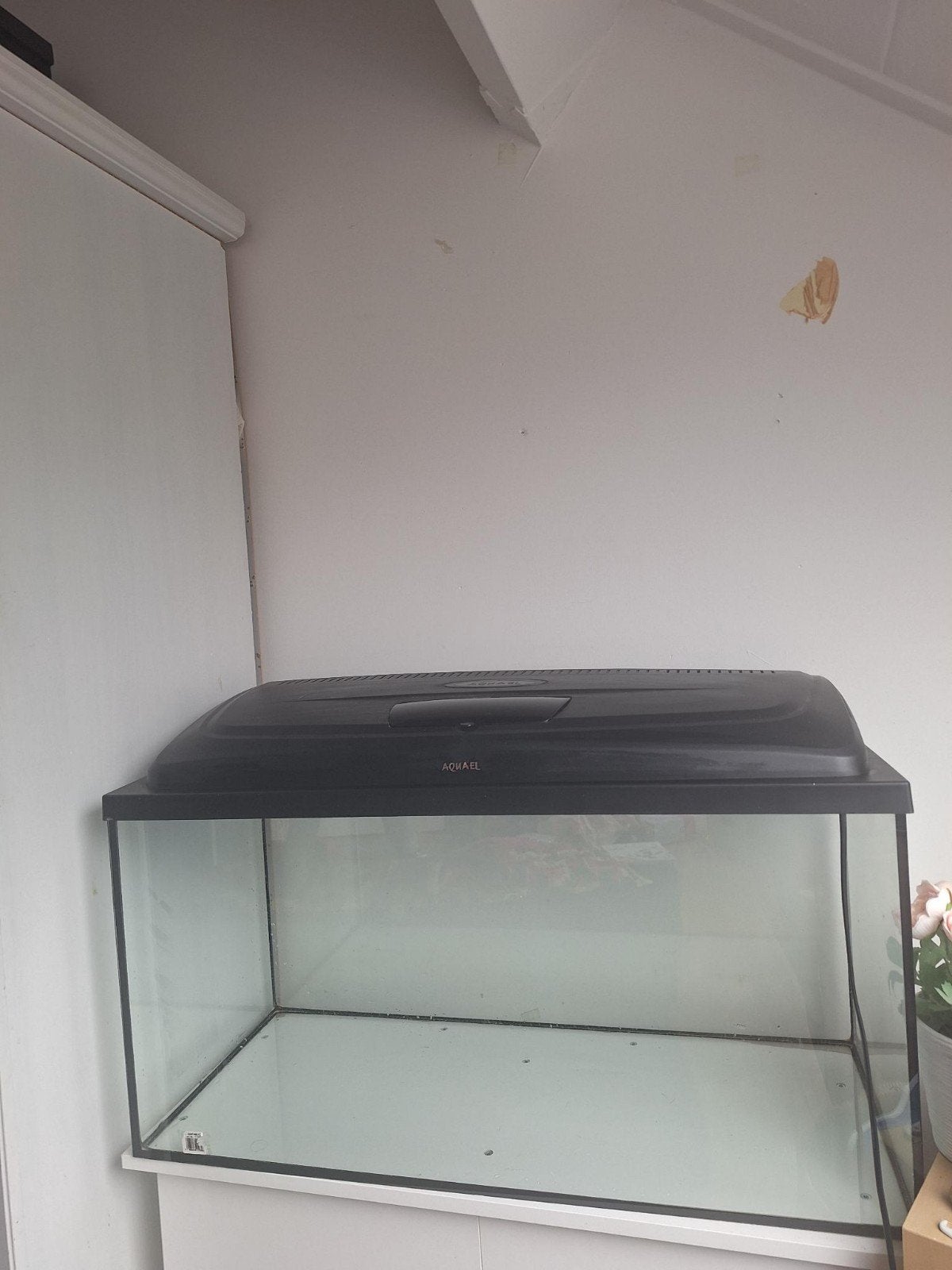 aquarium set + decoratie, Nieuw, Leeg aquarium, Aquael, Ophalen