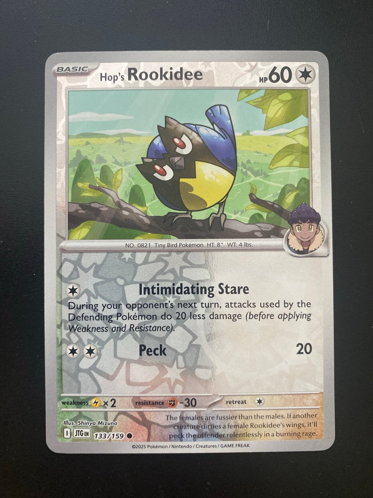 Hop's Rookidee 133/159 Reverse Holo Journey Together, Ophalen of Verzenden, Zo goed als nieuw, Losse kaart, Foil