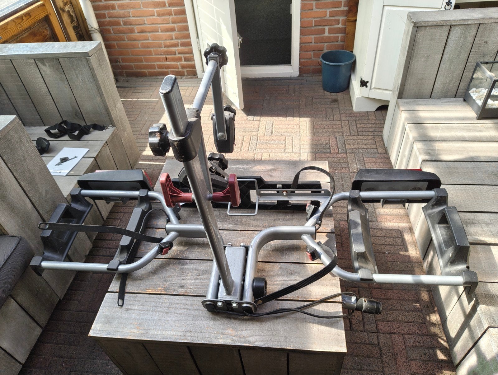 Movanext fietsdrager, Ophalen, Gebruikt, Elektrische fiets, 2 fietsen