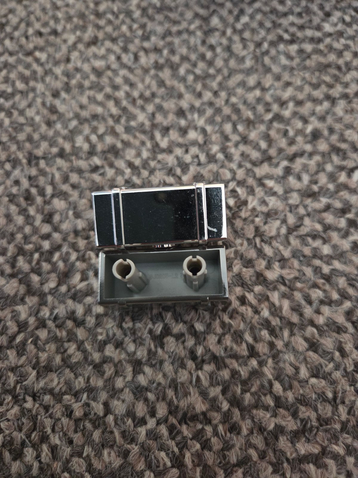 Twee Chrome Zilverkleurige LEGO Bumpers, Ophalen of Verzenden, Nieuw