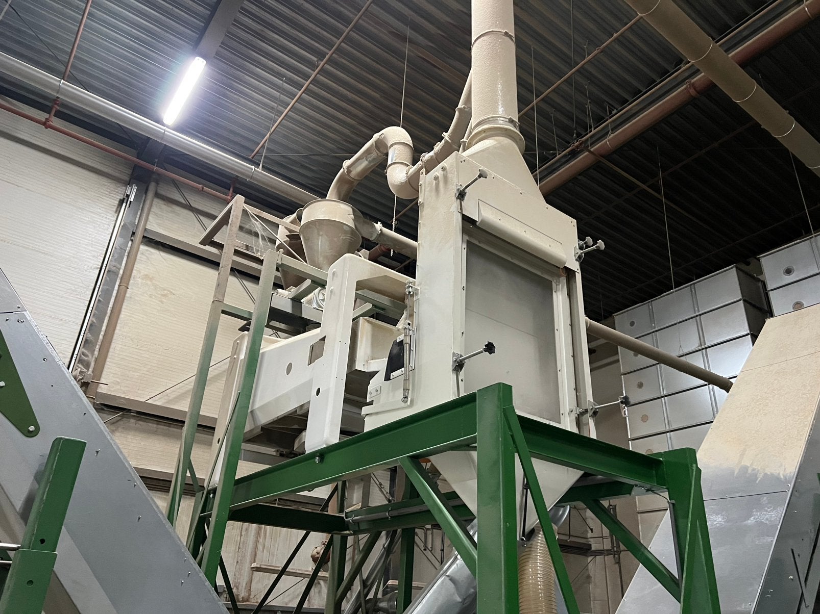 Zeefmachine, Ophalen