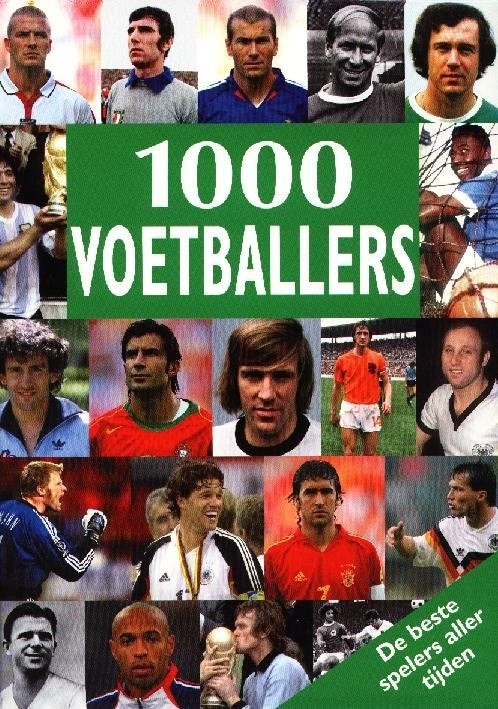 1000 Voetballers - BSN  De beste spelers aller tijden, Verzenden, Zo goed als nieuw, Balsport, BSN