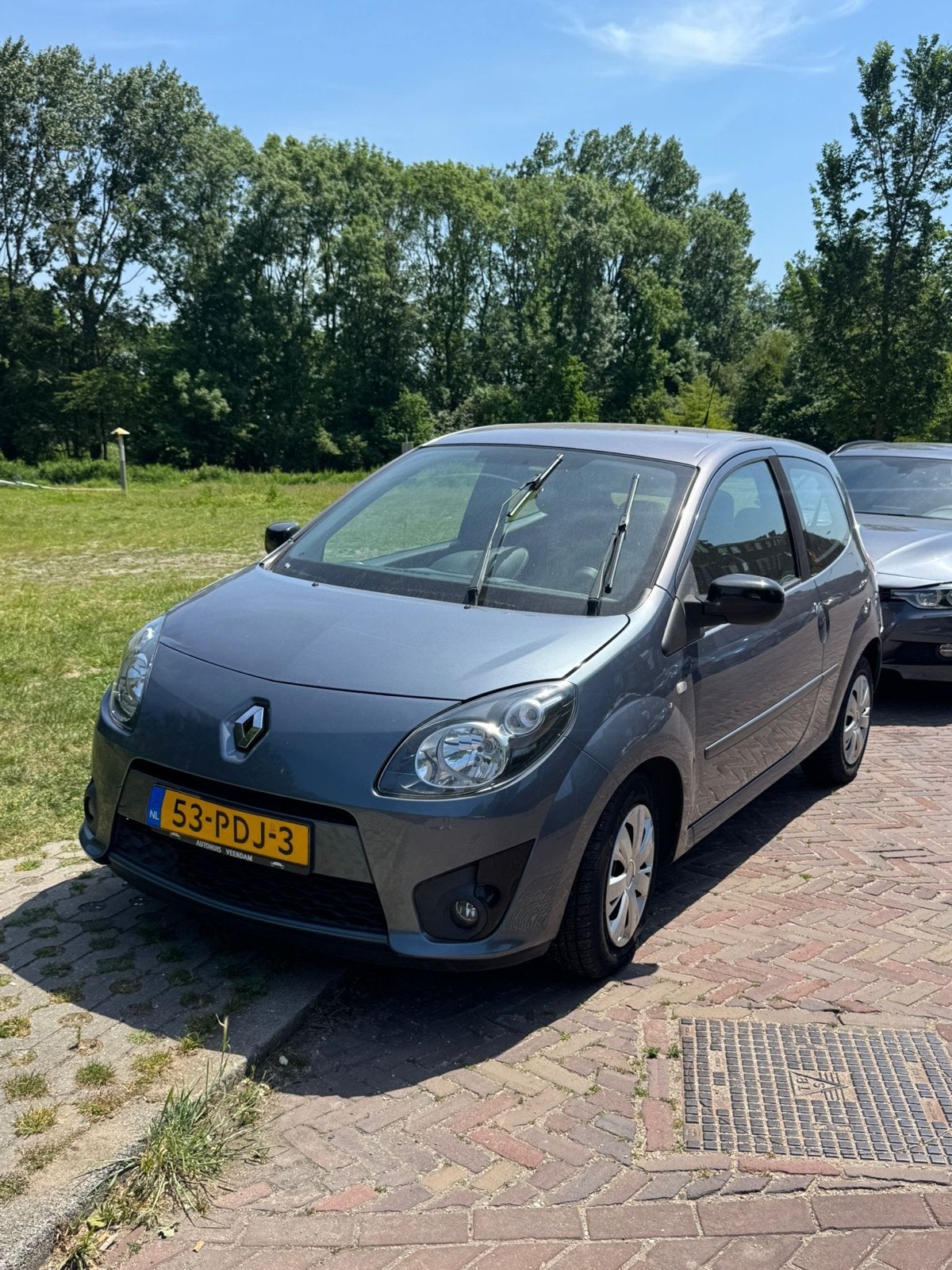 Renault Twingo 1.2 16V Quickshift 2011 Blauw Automaat Nap, Auto's, Euro 5, 74 pk, 31 €/maand, 4 cilinders