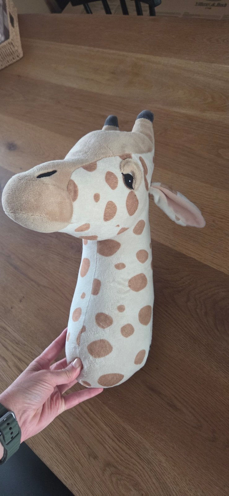pluche dierenkoppen voor aan de muur, Ophalen, Gebruikt, Overige merken, Overige karakters