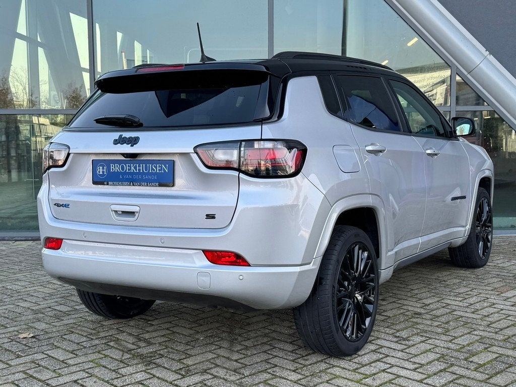Jeep COMPASS 4xe 240pk Plug-in Hybrid Electric Camera / Navi, Auto's, Jeep, Automaat, 4 cilinders, Bedrijf, Vierwielaandrijving