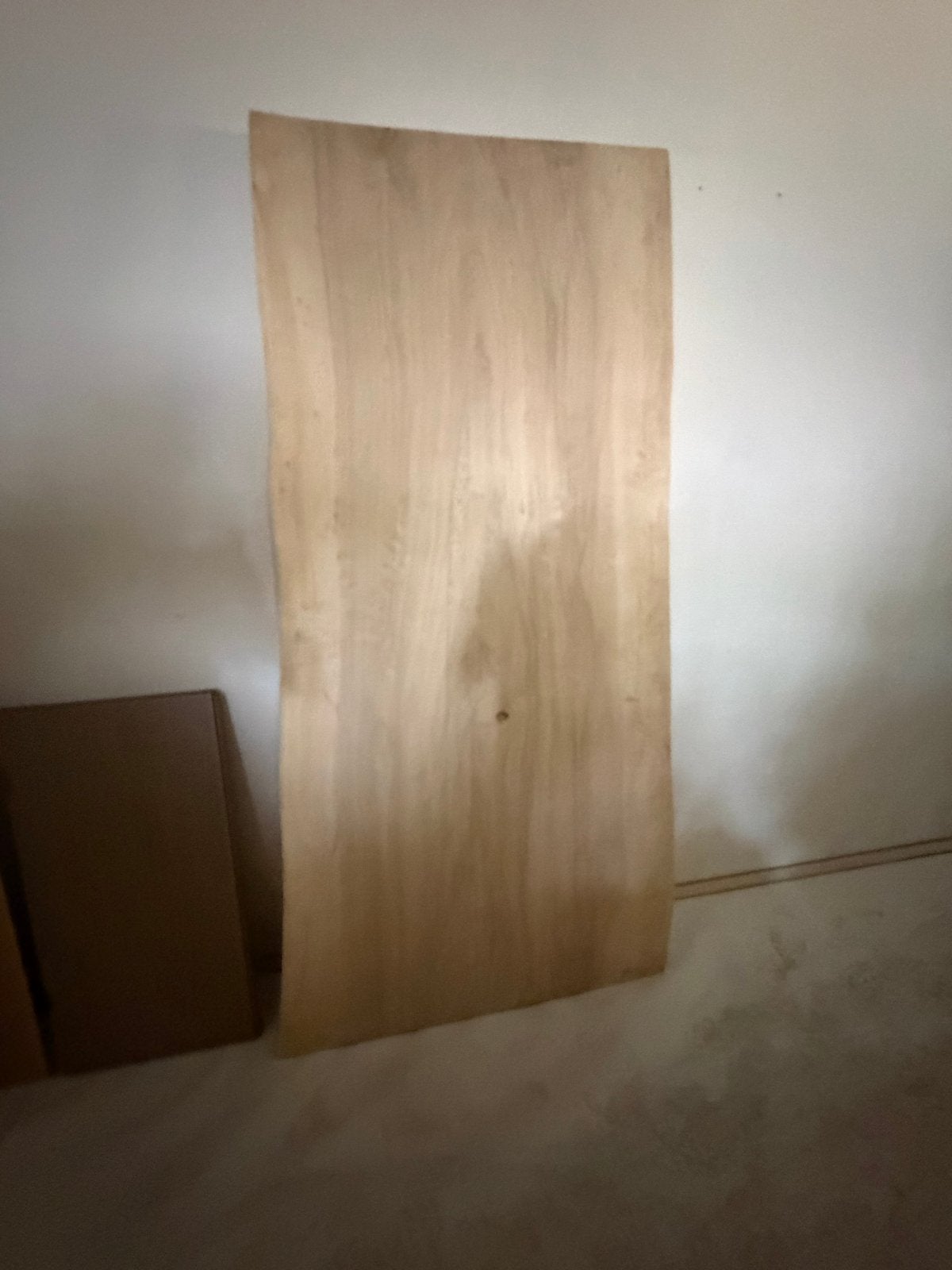 Boomstamblad 215x100x5 cm - Ideaal voor tafel of bar, Ophalen, Overige typen, Nieuw, 200 tot 250 cm