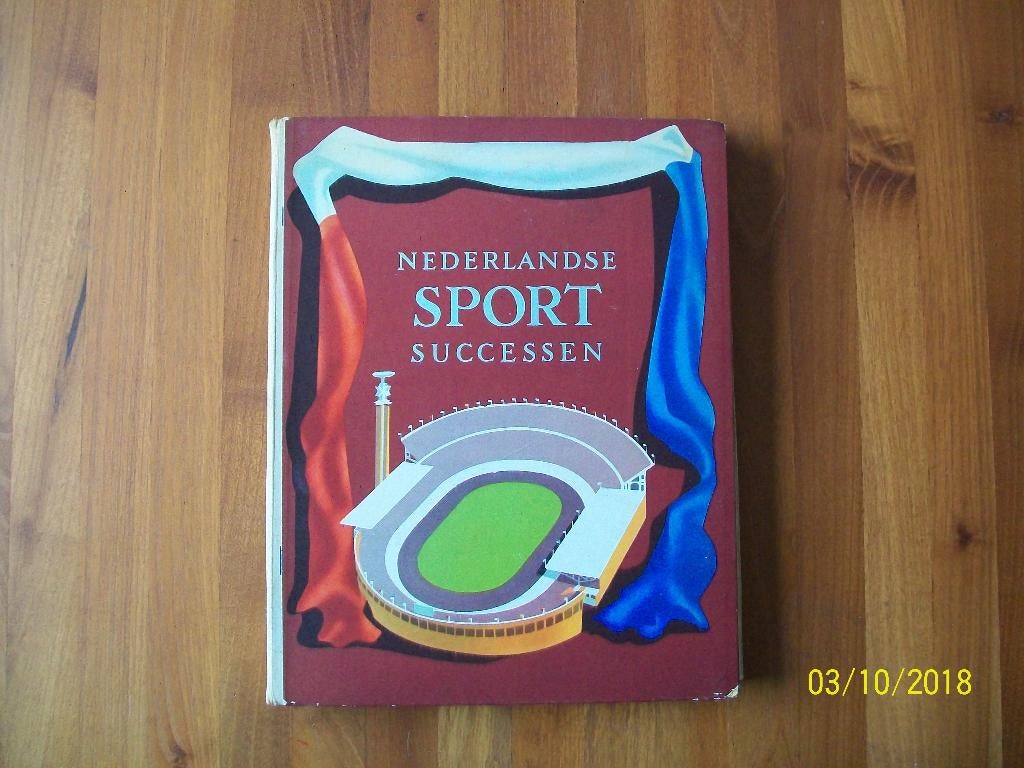 Nederlandse Sportsuccessen ( Lenstra, Wilkes) uit 1953, Verzenden, Gebruikt, Poster, Plaatje of Sticker