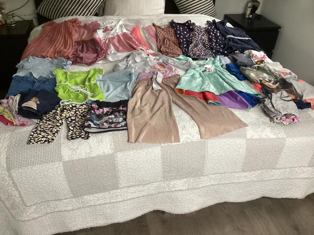 Mooie pakket voorjaar/zomer meisje 110/116, Ophalen of Verzenden, Gebruikt, Maat 110