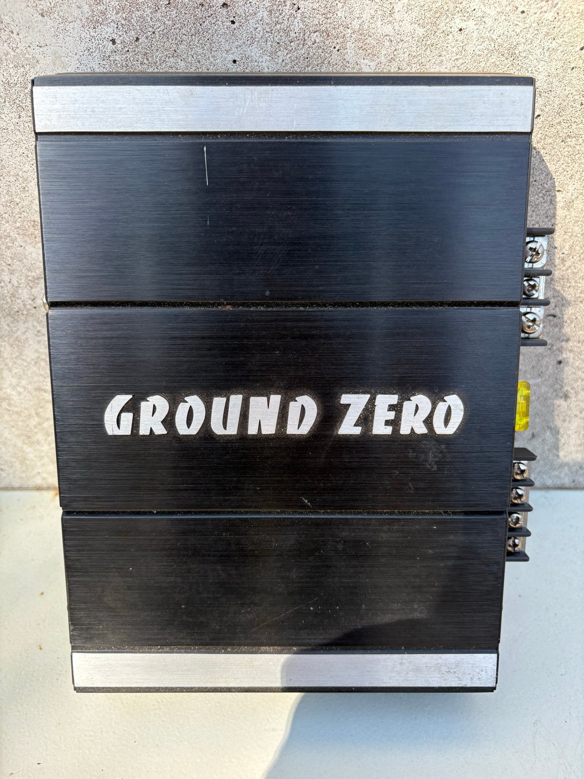 Ground Zero GZIA 2075HPX/GZIA 2125HPX Versterker, Ophalen of Verzenden, Gebruikt