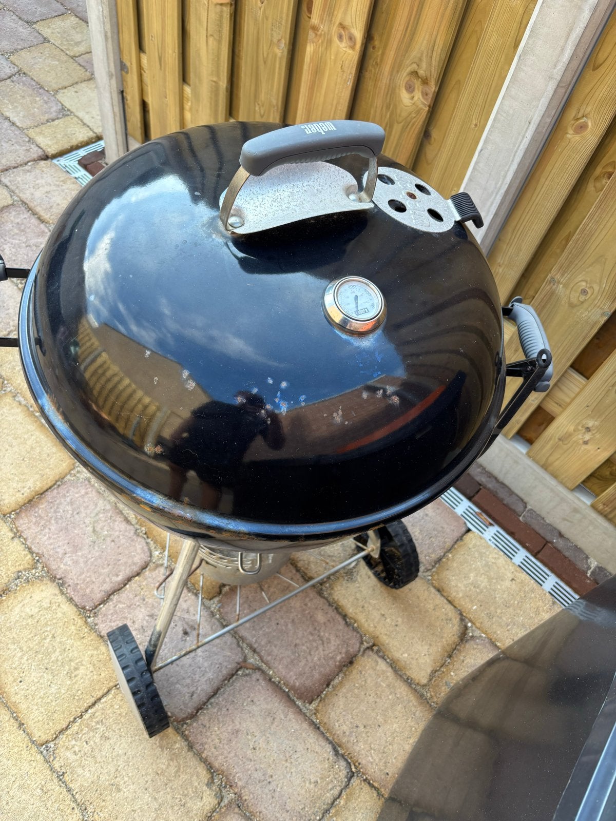 Weber BBQ Compact Kettle 47 cm, Ophalen, Gebruikt
