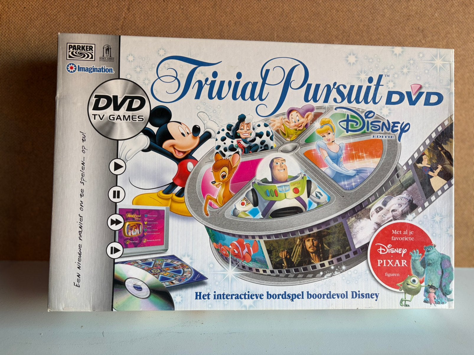 Trivial pursuit disney, Hobby en Vrije tijd, Ophalen of Verzenden, Zo goed als nieuw