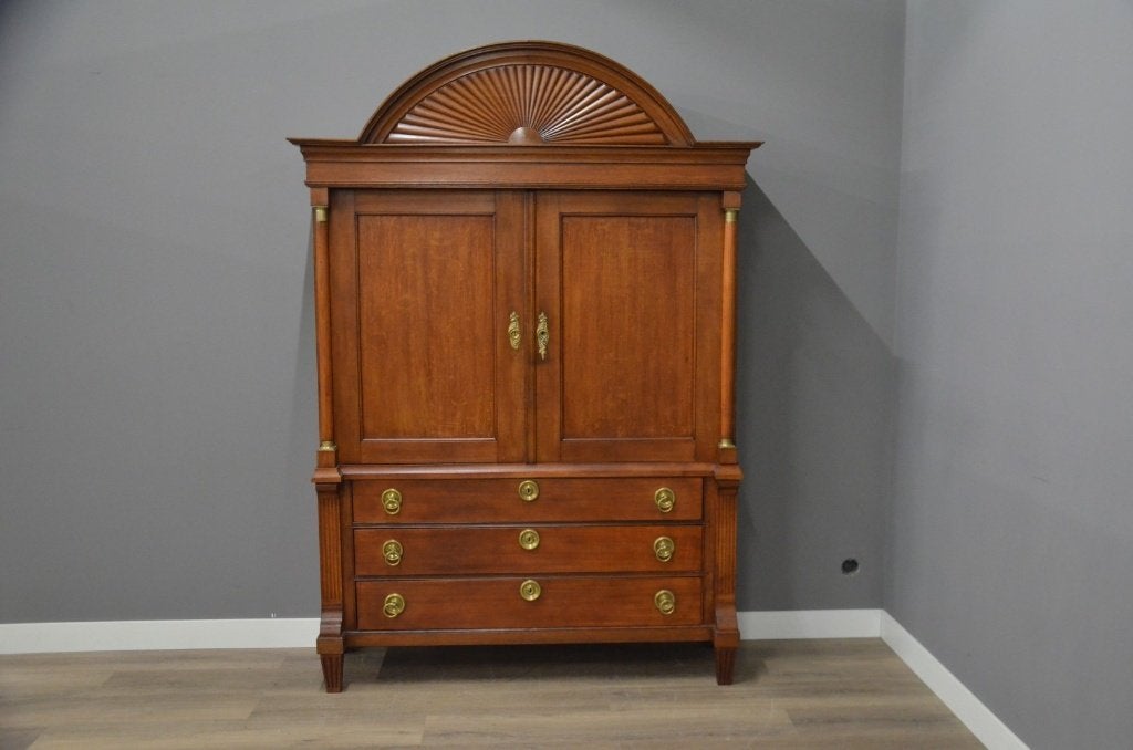 Drents kabinet met zon 225 cm hoog – nummer 3, Ophalen of Verzenden