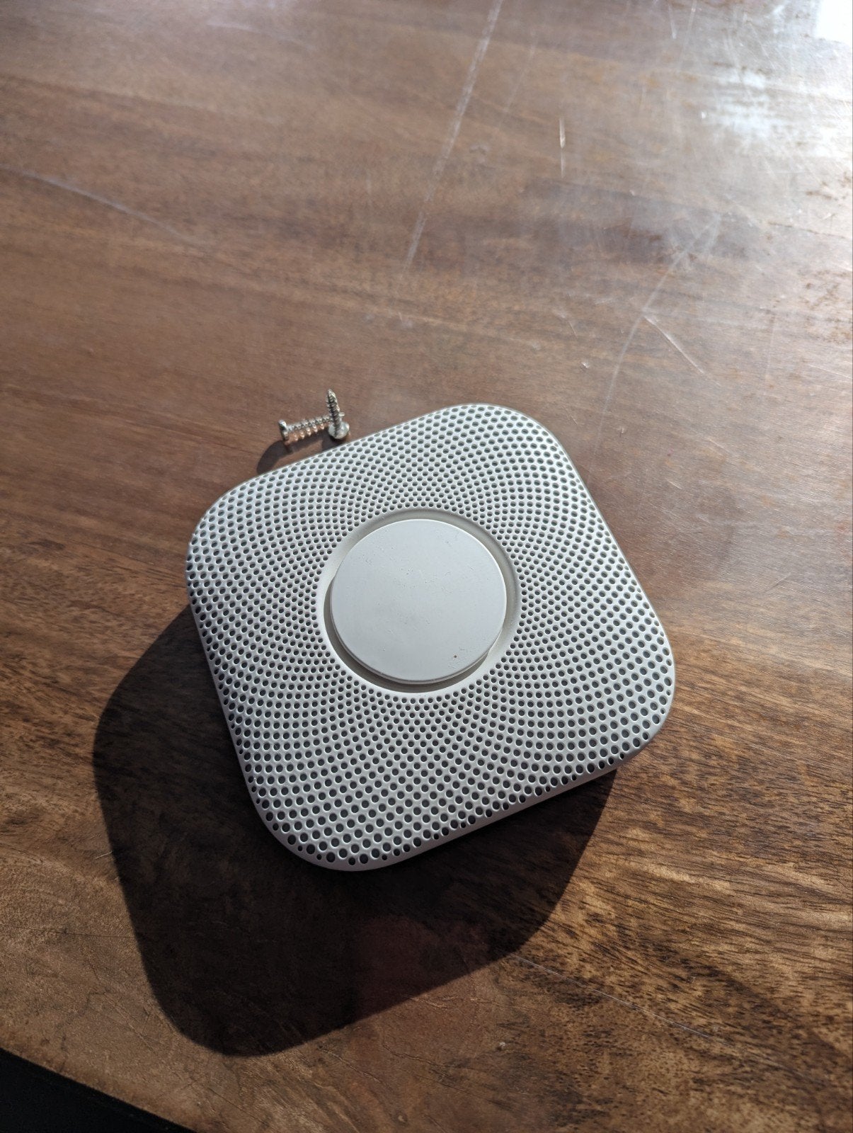 Google Nest Protect Rook- en Koolmonoxidemelder, Gebruikt, Detector, Sensor of Melder, Ophalen of Verzenden, Rook