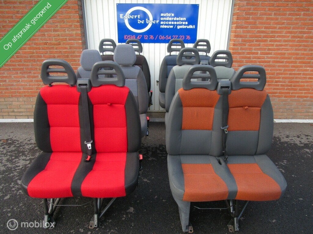 Bank bankje bijrijdersbank Ducato Jumper Boxer bj ;06 tm nu, Gebruikt, Fiat, Ophalen of Verzenden, Fiat