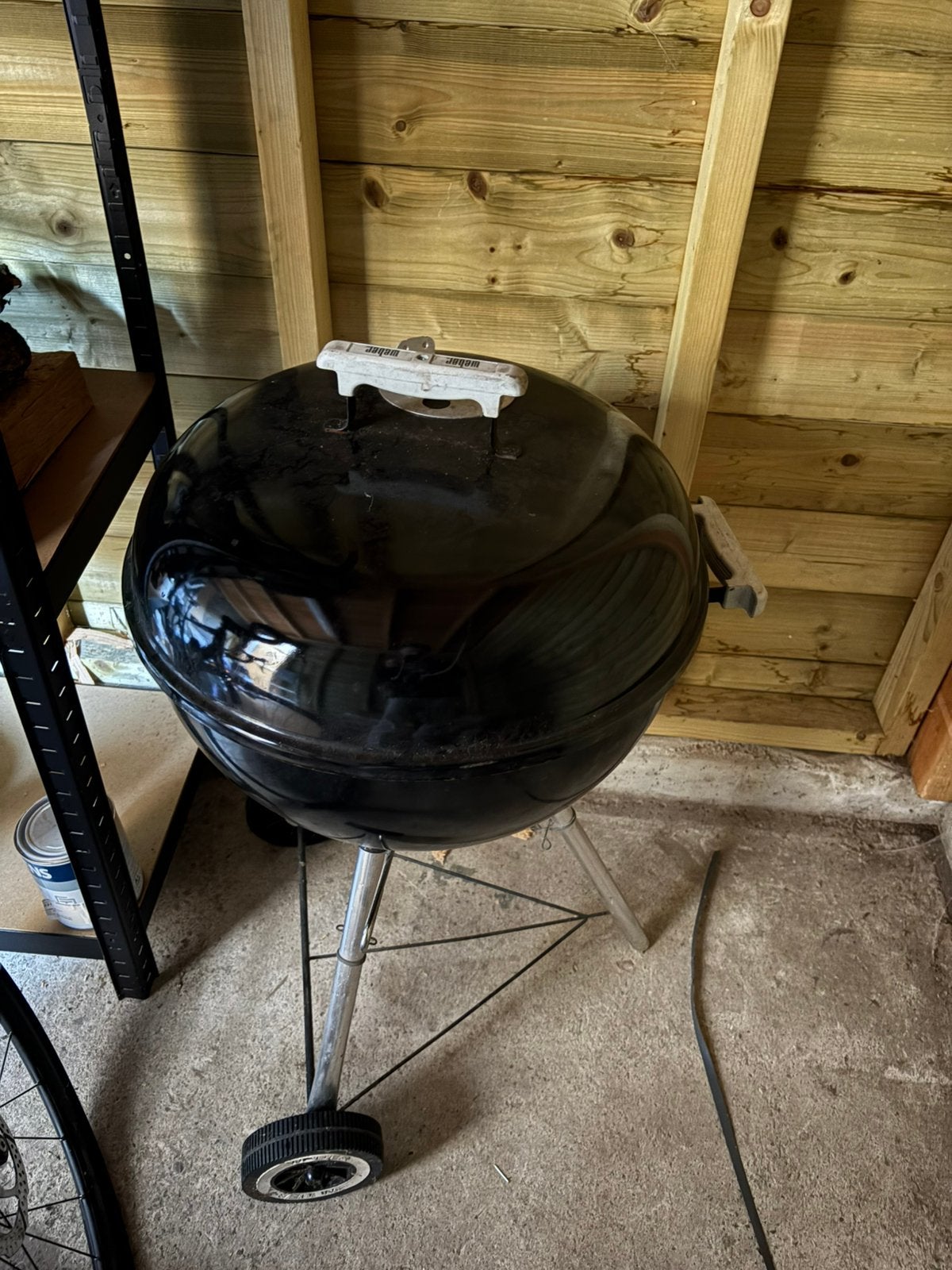 Weber barbecue 47 cm, Ophalen, Gebruikt