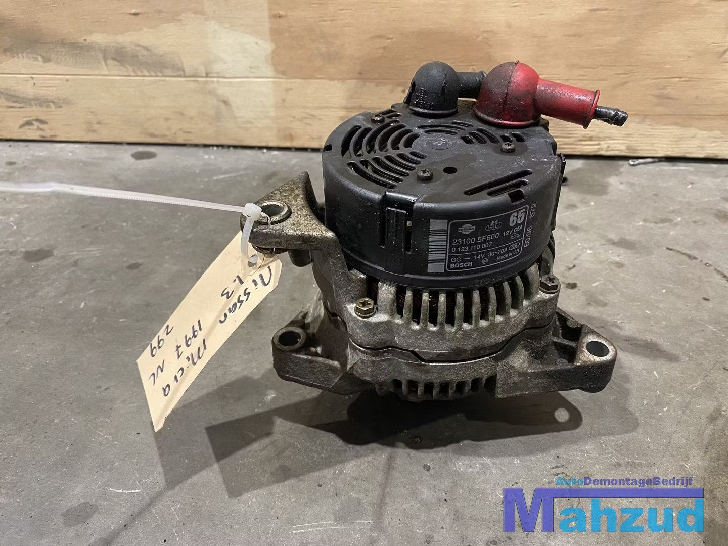 NISSAN MICRA 2 K11 Dynamo alternator 65A 231005F600, Auto-onderdelen, Motor en Toebehoren, Info@fabrikant.eu, Fabrikantstraat 1
1000 AA  Amsterdam, NL