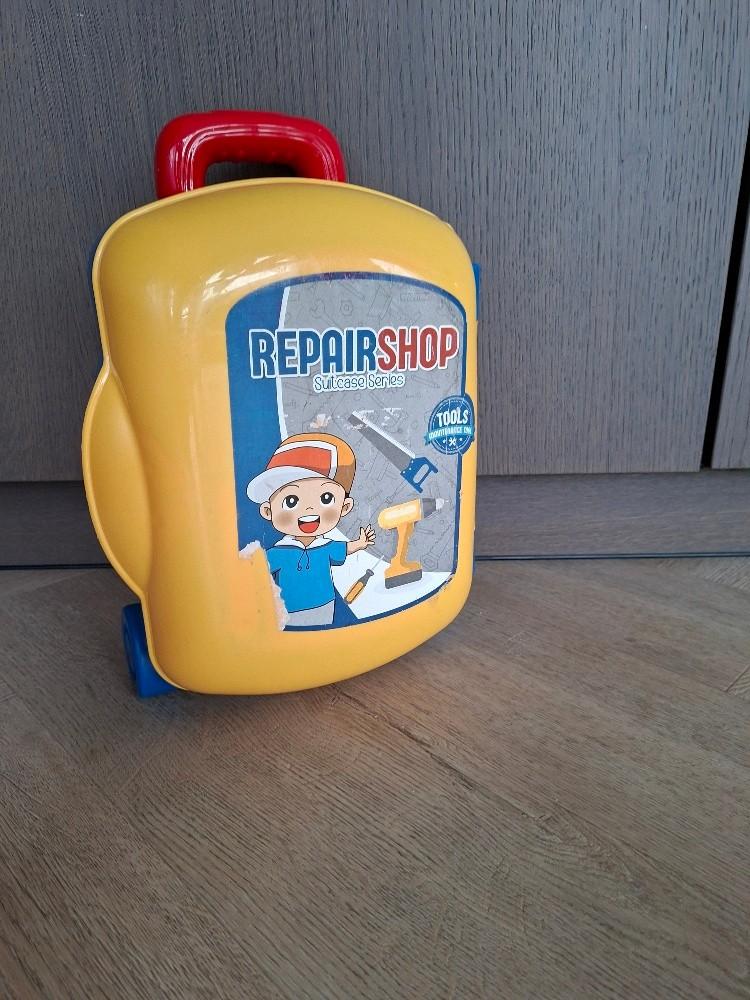 gevulde  kunststof kinder trolley, Ophalen of Verzenden