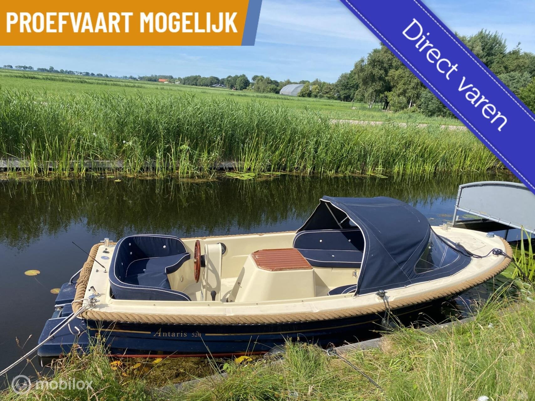 Antaris 520 Sloep – Vaarklaar & Perfect Onderhouden, Gebruikt