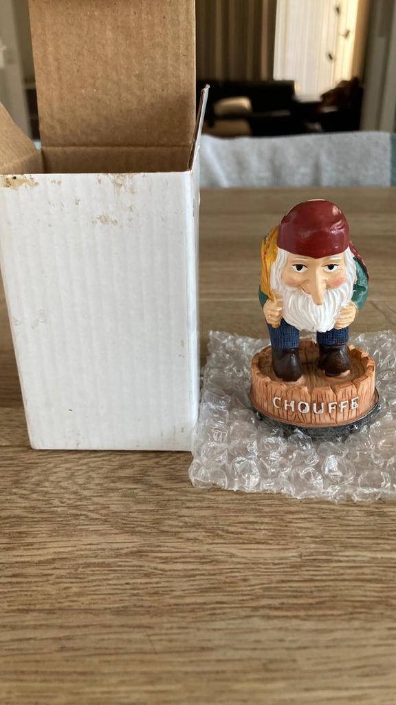 Beeldje La Chouffe kleine versie (NIEUW), Ophalen of Verzenden, Nieuw, Flesje(s), Overige merken