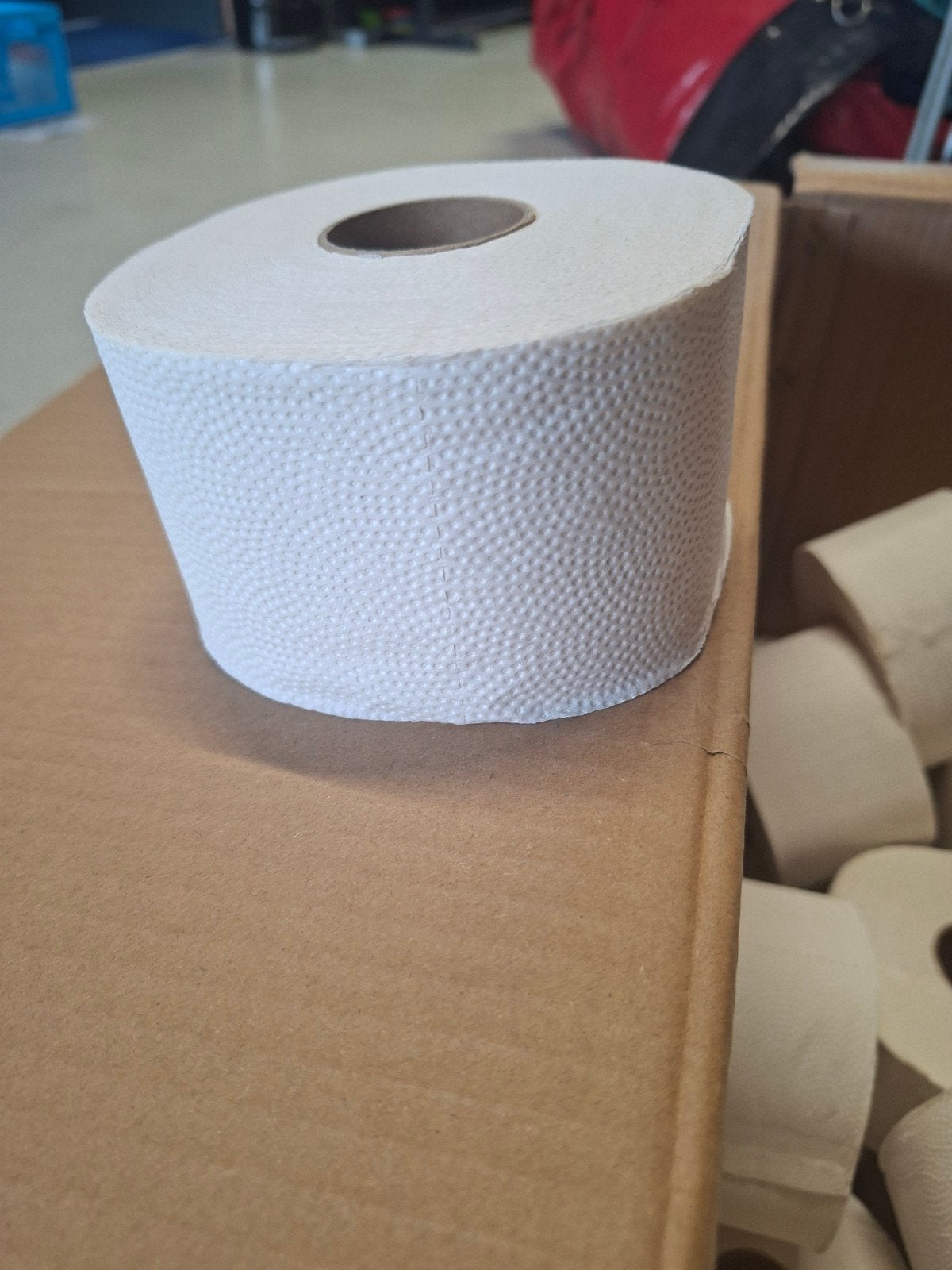 Wc-papier, Ophalen