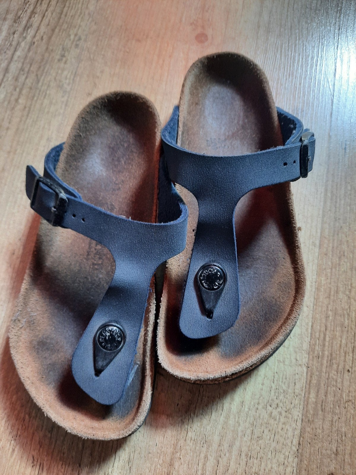 teenslippers maat 31 blauw, Kinderen en Baby's, Ophalen, Gebruikt, Jongen of Meisje, Schoenen
