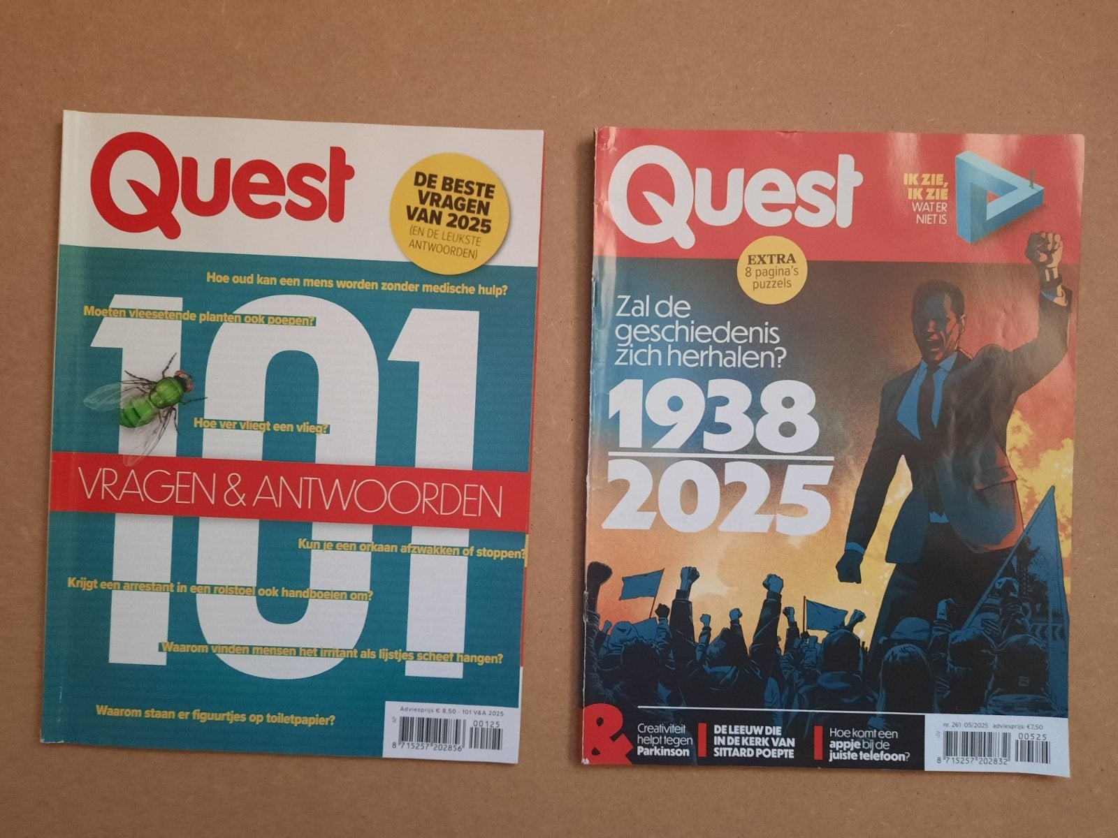 2x Quest uit 2025, Meerdere comics, Ophalen of Verzenden, Zo goed als nieuw, Europa