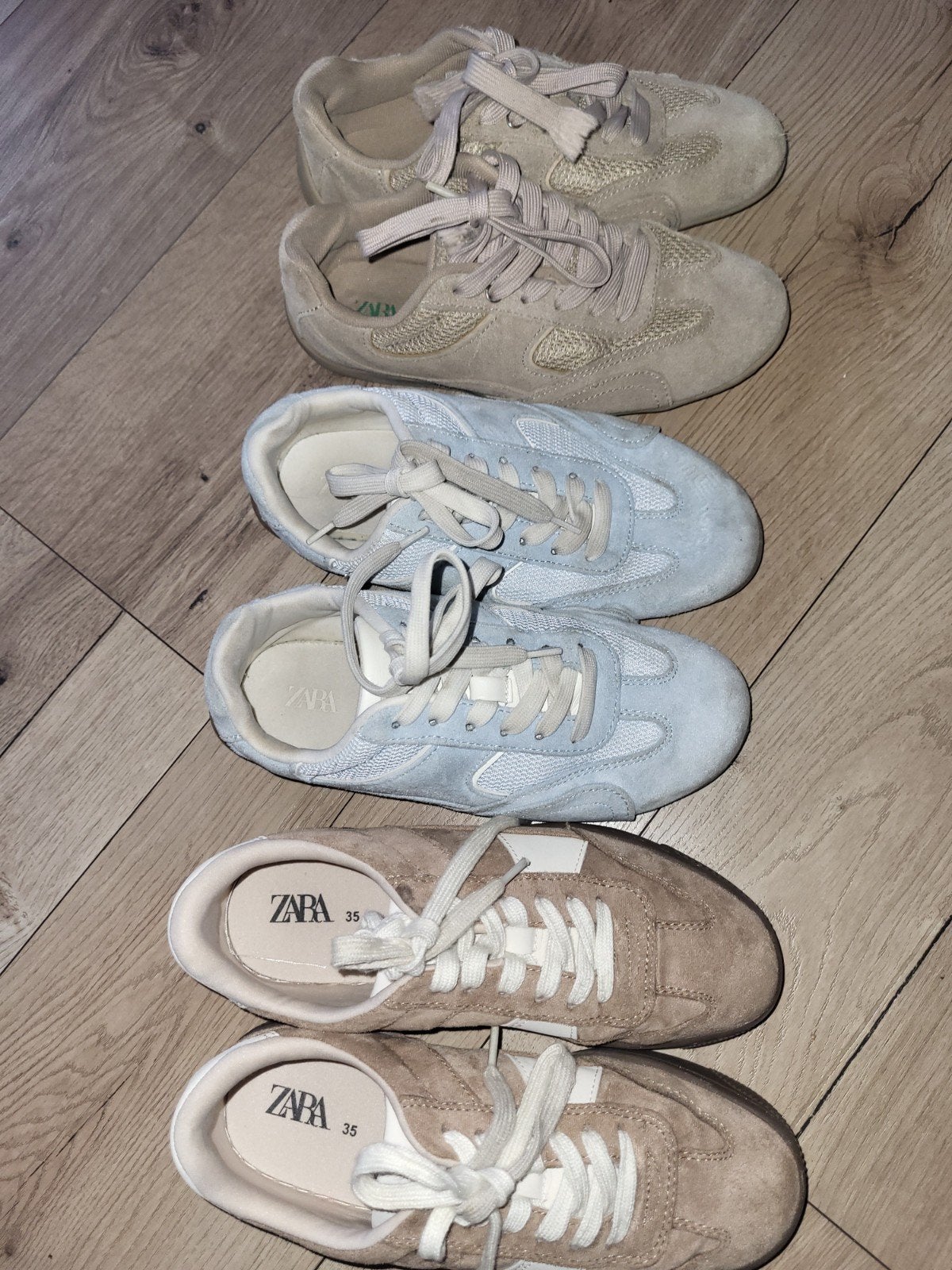 Zara schoenen maat 35 - niet van leer, Ophalen, Sneakers of Gympen, Gedragen, Zara
