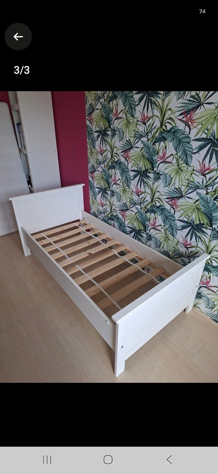 ikea kinderbed incl. matras,dekbed,hoeslaken. 150x70x36, Ophalen, 70 tot 85 cm, 140 tot 160 cm, Zo goed als nieuw